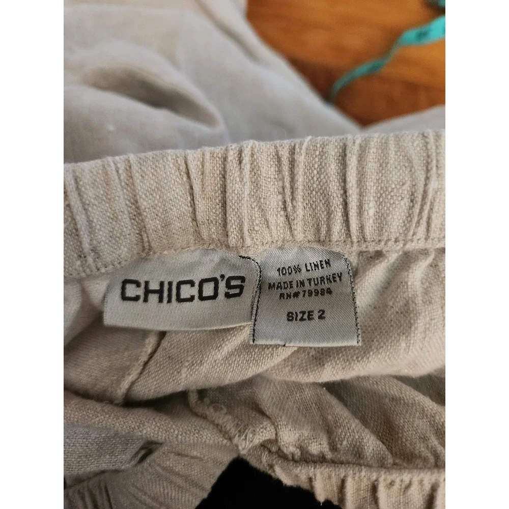 Chicos‎ Linen Pants